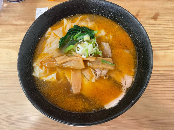 「スタミナ¥1,050」@ワンタンメンの満月 京都拉麺小路店の写真