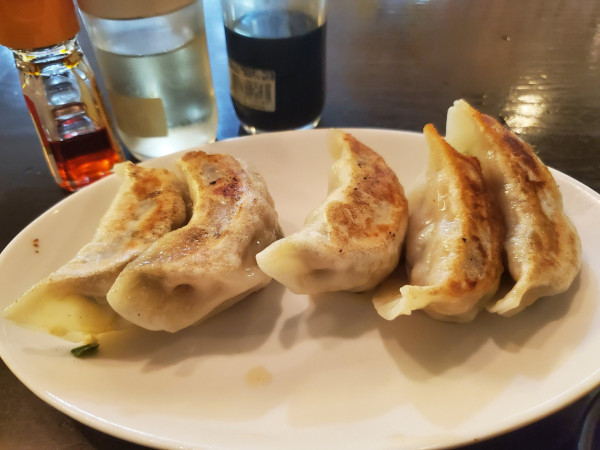 「自家製焼き餃子」@絆酒場の写真