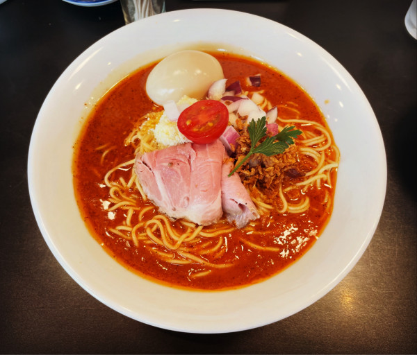 「復刻限定 濃厚チリトマト」@麺牛 ひろせの写真