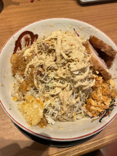 「小らーめん 冷やし中華」@豚山 上野店の写真