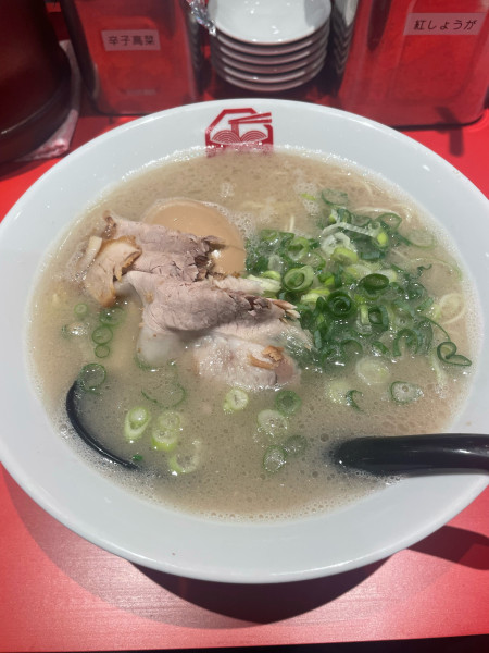 「味玉豚骨ラーメン」@至福の一杯 ラーメン博魂の写真