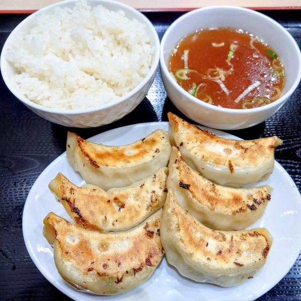 「餃子ライス」@札幌本舗 クレアタワー店の写真