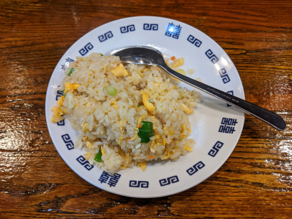 「たんめん・半炒飯：800円」@中国料理 海老専家 天山店の写真