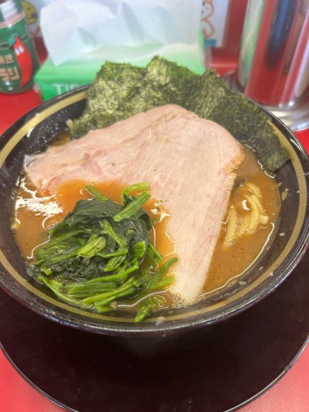 「チャーシューメン　3枚」@家系ラーメン 王道家の写真