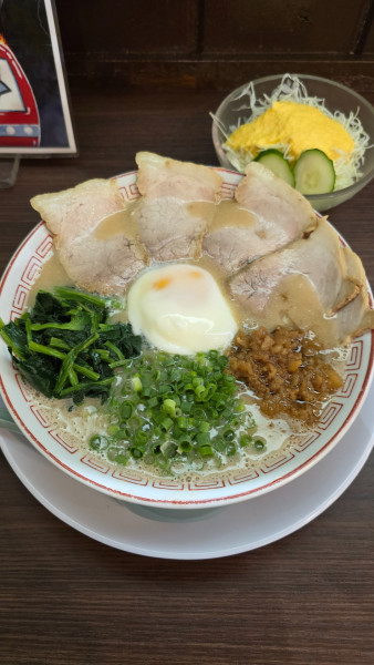 「【特濃】だるまらーめん　1200円」@だるま大使 本店の写真