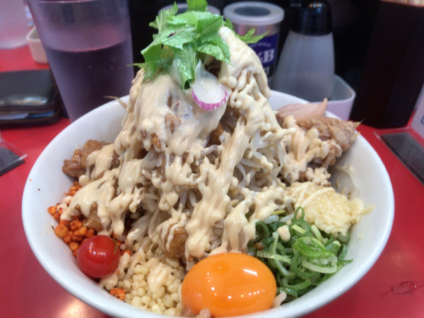 「冷やしまぜそば」@用心棒 本号の写真