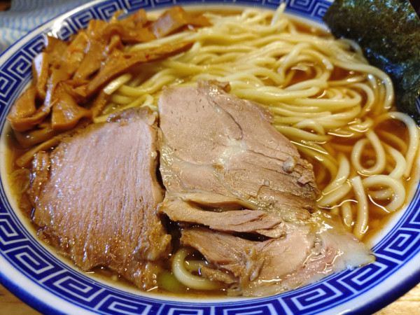 「中華そば、中盛り」@魂の中華そばの写真