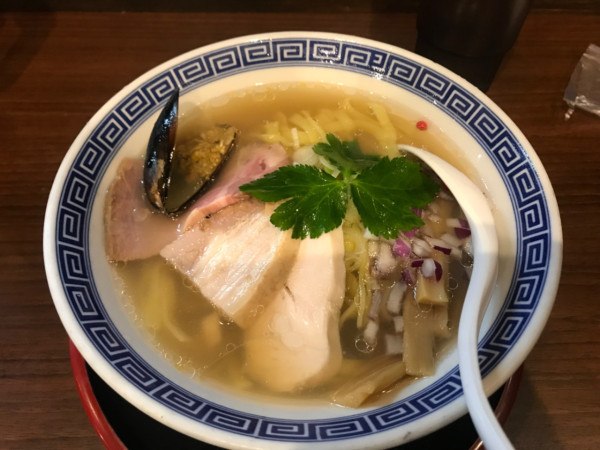 「貝出汁塩そば」@だし廊 -DASHIRO-の写真