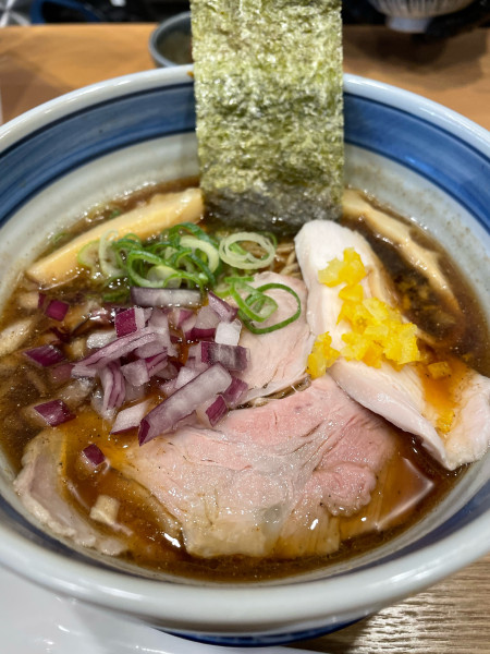 「熟成醤油中華そば」@中華そば 樹々の写真