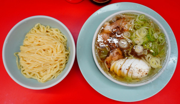 「もり中華 小＋瓶ビール」@邦ちゃんラーメン 両国店の写真
