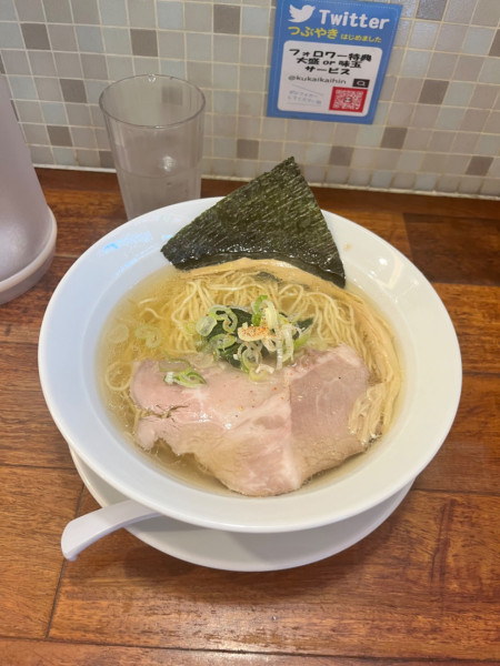 「塩ラーメン」@麺屋 空海 海浜幕張店の写真