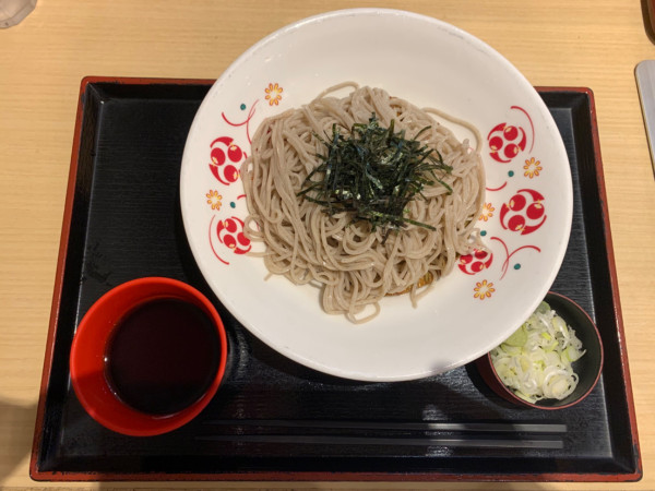 「ざるそば」@いろり庵きらく 東京京葉店の写真