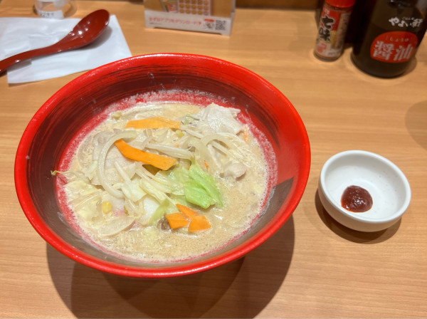 「コク旨ちゃんぽん」@やよい軒 佐倉寺崎店の写真