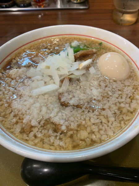 「こってり中華チャーシュー(味付き半熟玉子)」@三宝亭 いわき湯本店の写真