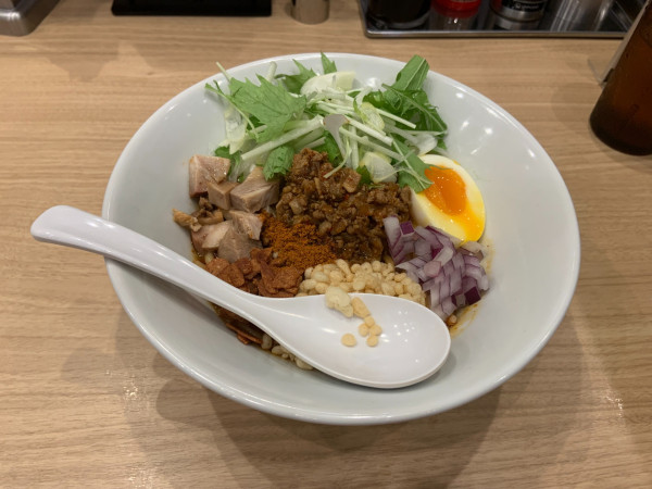 「旨辛がっつりまぜ麺」@一風堂 SOCOLA所沢店の写真