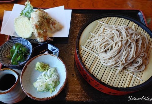 「天せいろ（高瀬橋：1,550円）」@手打そば かたせの写真
