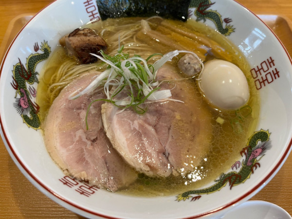 「特製塩ラーメン：1200円」@自家製麺 風夏の写真