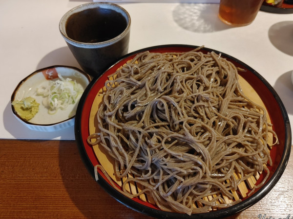 「もりそば（820円）」@富倉そば 支店の写真