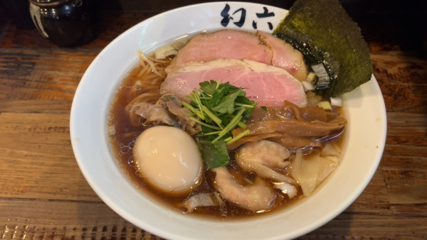 「特製醤油そば」@中華そば 幻六の写真