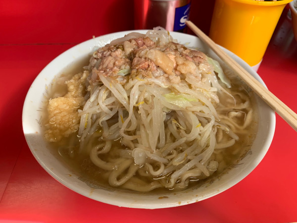 「小ラーメン　700円」@ラーメン二郎 三田本店の写真