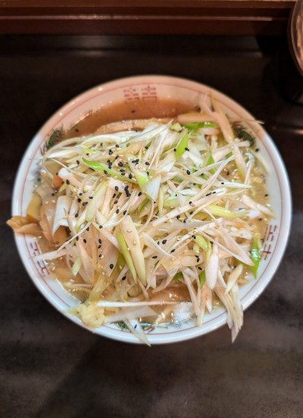 「春ちゃん味噌+白ねぎ」@中華そば 春ちゃんの写真