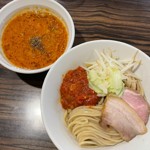 「特製とまと味噌つけ麺 1,250円」@らーめん カッパハウスの写真