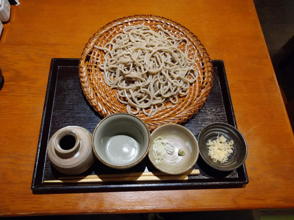 「せいろ（700円）＋大盛り（350円）」@手打ちそば 美喬の写真