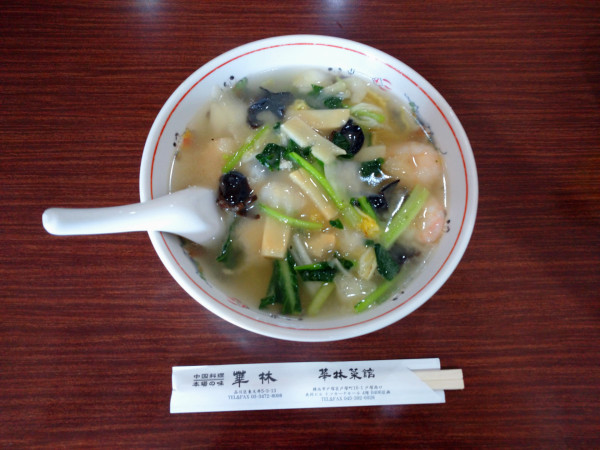 「エビそば(950円)」@華林の写真