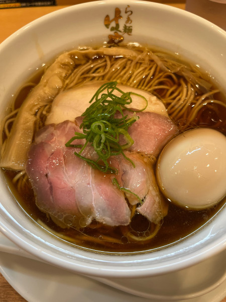 「特製醤油ラーメン➕替え玉」@らぁ麺 はやし田 錦糸町店の写真