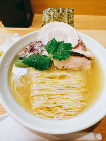 「特中華 静岡地酒の塩」@中華そば うお静の写真