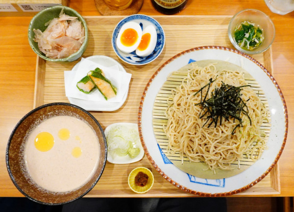 「【限定】くるみだれせいろ＋大盛＋本山葵と白ネギ＋ほか」@しののめヌードルの写真