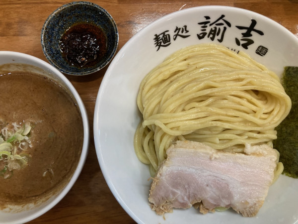 「香味辛つけ麺」@麺処 諭吉 東海村店の写真