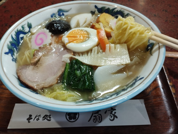 「五目中華ソバ(900)」@扇家の写真