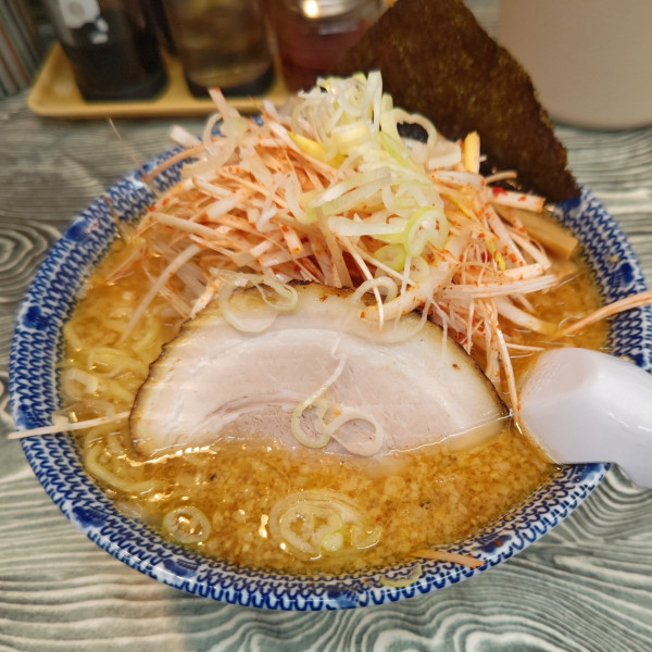 「味噌らーめん＋辛子ネギ」@麺屋 大勝軒の写真