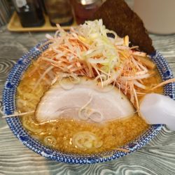 味噌らーめん＋辛子ネギ