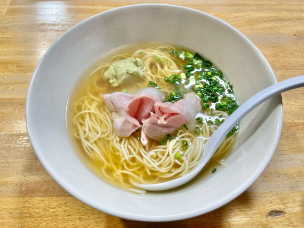 「わさび塩ラーメン」@ラーメン NORIの写真
