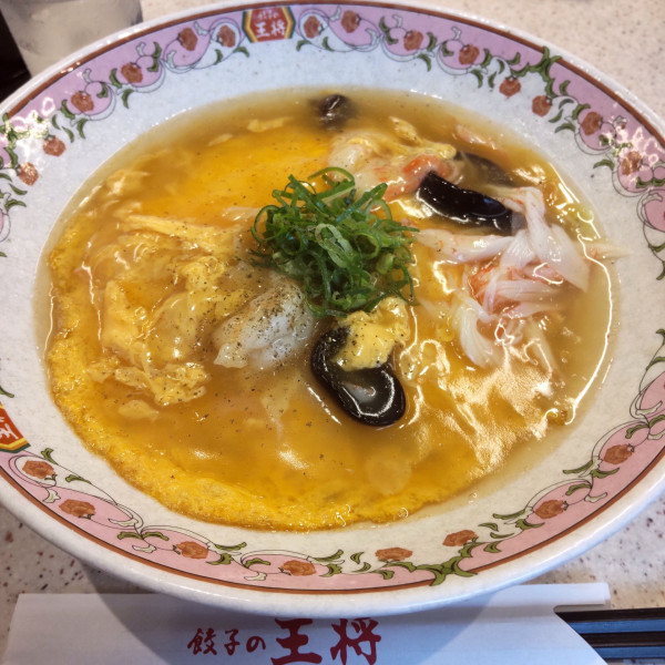 「極王天津麺（￥748）」@餃子の王将 川崎駅東口店の写真