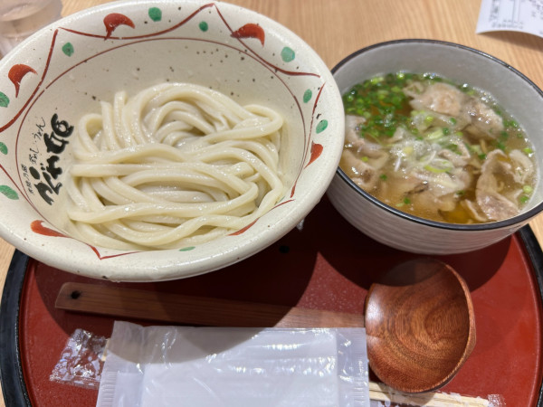 「美明豚のつけうどん　1,150円」@かぐや姫 道の駅かさま店の写真