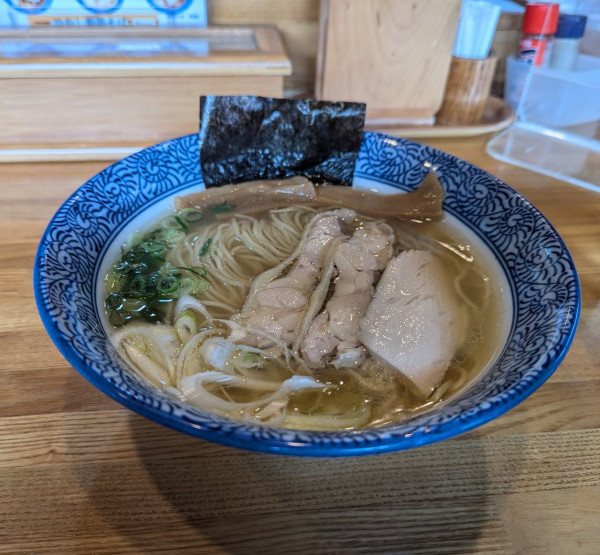 「中華そば（塩）」@中華そば 瓢の写真