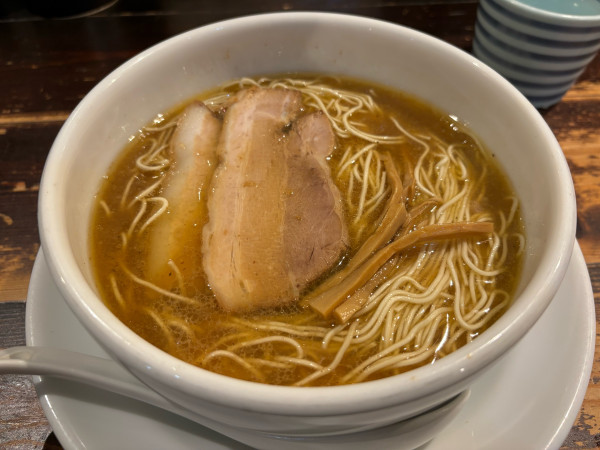 「醤油ラーメン880円 大盛り110円 ライス150円」@徳川町 如水 本店の写真