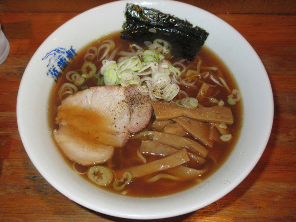 「ラーメン（550円）」@萬龍軒の写真