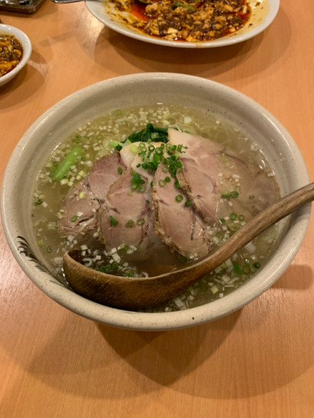 「チャーシュー麺（塩）」@中国家庭料理 菜工房の写真