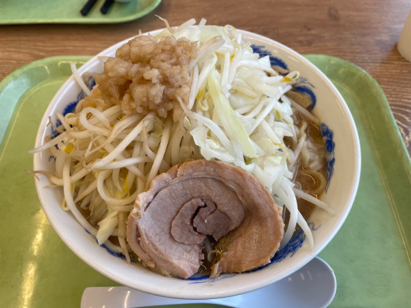 「ラーメン（大盛）」@ジャンクガレッジ 太田店の写真