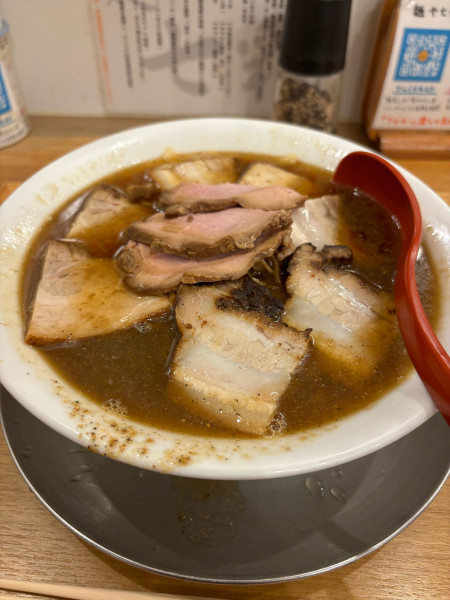 「喜多方ラーメン煮干し」@麺や 七彩 八丁堀店の写真
