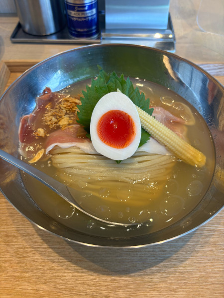 「夏季限定　出雲冷麺」@宍道湖しじみ中華蕎麦 琥珀 東京本店の写真