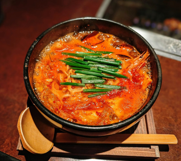 「海鮮チゲラーメン」@和牛焼肉 中島屋本店の写真
