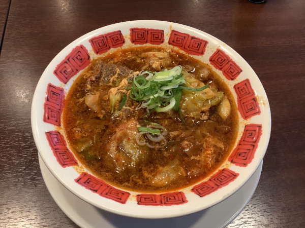 「四川牛肉麺　1099円」@バーミヤン 小田原駅前店の写真