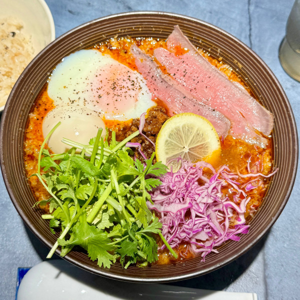 「雷SOBAプレミアム」@うずとかみなりの写真