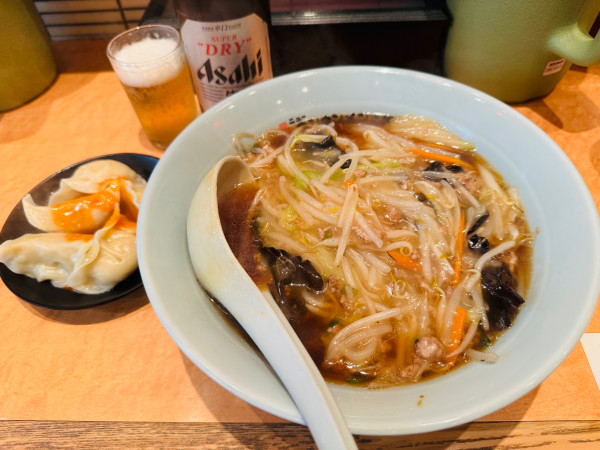 「サンマーメン味噌餃子」@元祖ニュータンタンメン本舗 本店京町店の写真