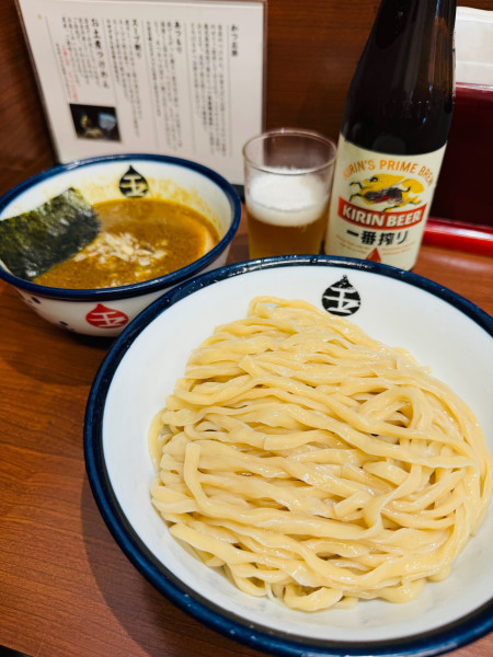 「インドのつけめん中盛」@つけめん 玉 本店の写真